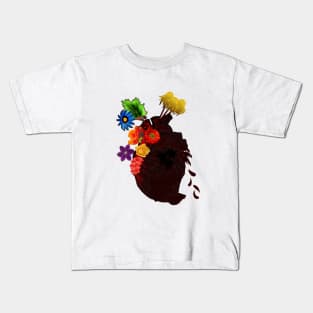 Corrupted heart Kids T-Shirt